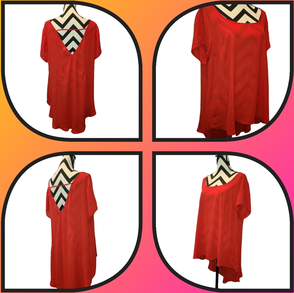 TORRID HI-LO TOP SZ LARGE